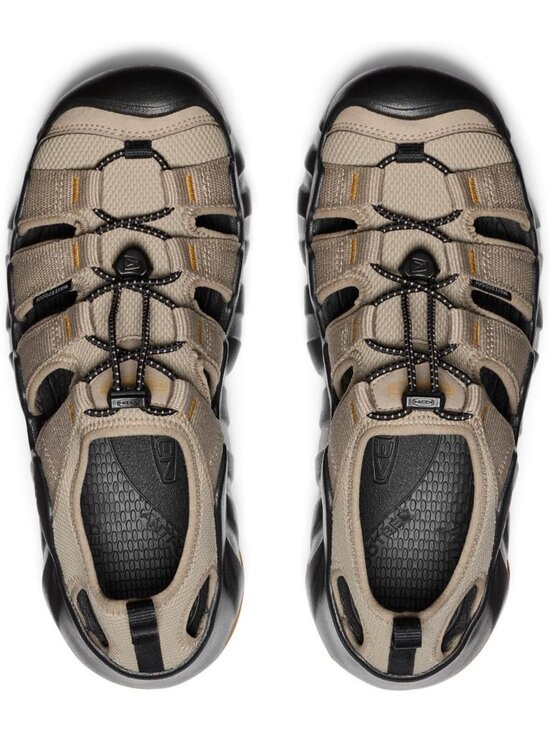 Men\'s Brindle And Black Hyper port Closed Toe Breathable Easy On Sandal Shoes main image 6
